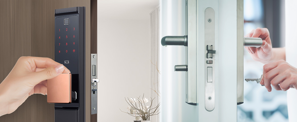 Digital Door Lock vs Key Lock